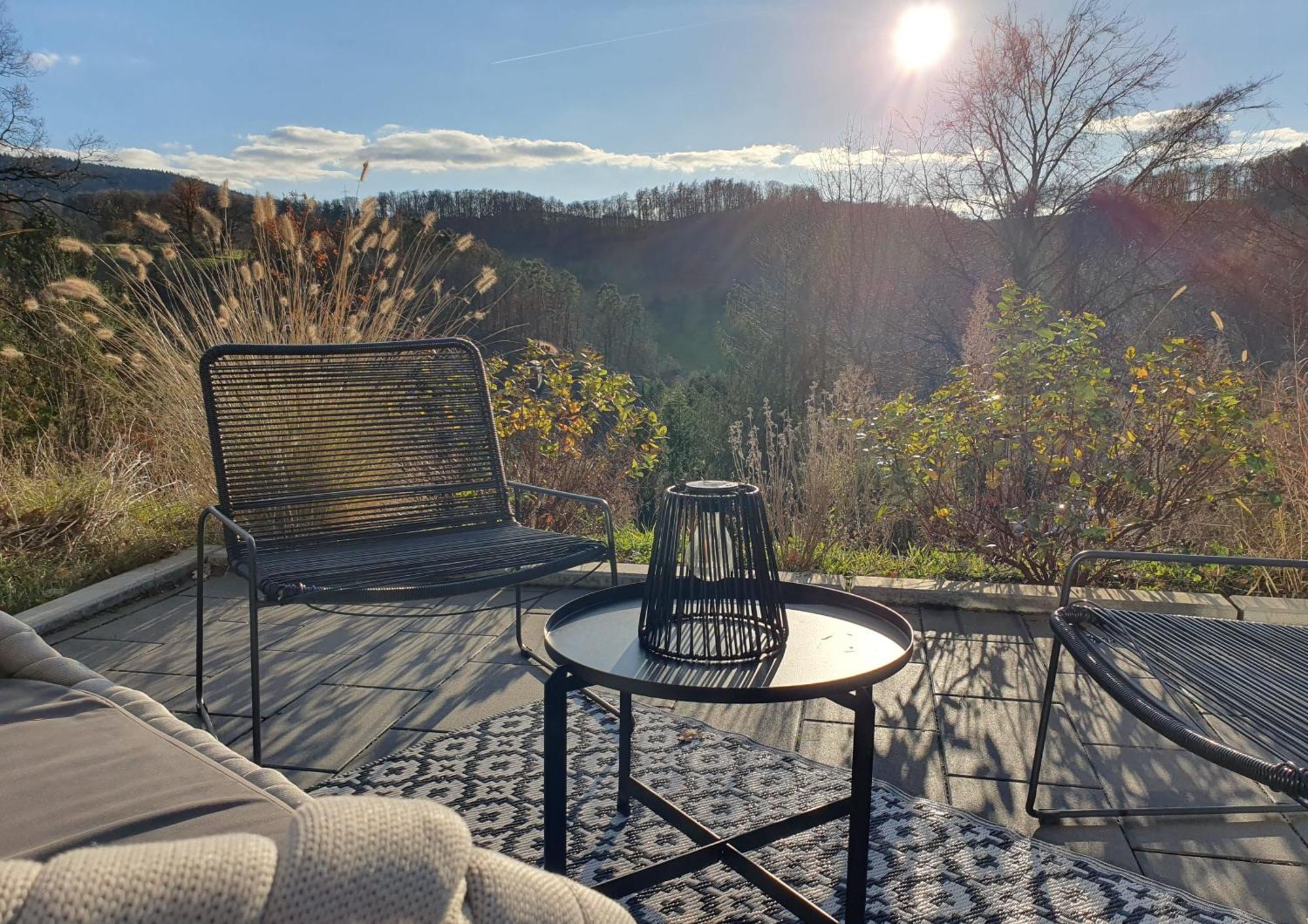 Odenwald-Lodge Mit Infrarotsauna Und E-Ladestation "Haus Purpur" Reichelsheim Eksteriør bilde