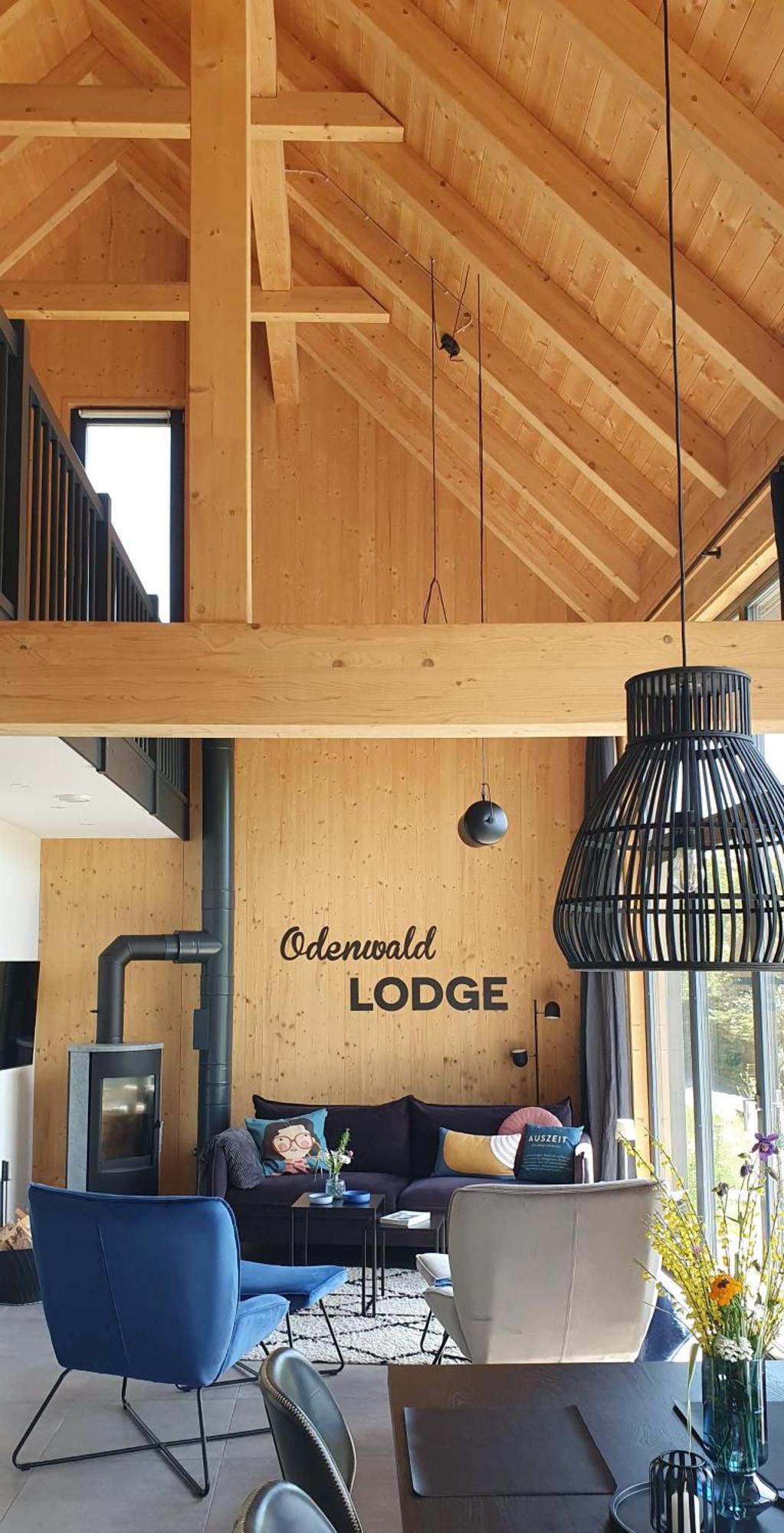 Odenwald-Lodge Mit Infrarotsauna Und E-Ladestation "Haus Purpur" Reichelsheim Eksteriør bilde