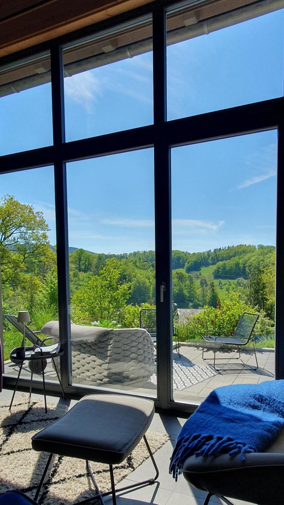 Odenwald-Lodge Mit Infrarotsauna Und E-Ladestation "Haus Purpur" Reichelsheim Eksteriør bilde